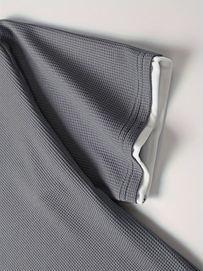 Herr Tvådelat fritidsset – Modernt T-shirt & shorts för vardag och lounge