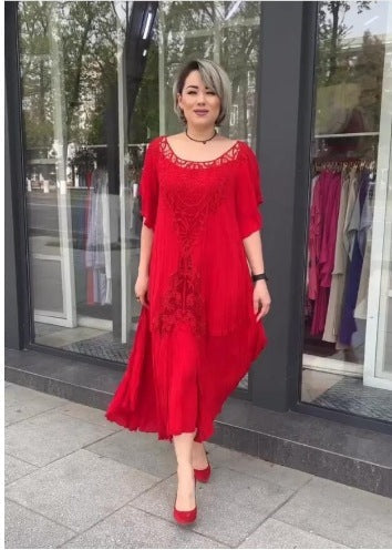 Carol – Duża sukienka rozkloszowana w stylu retro