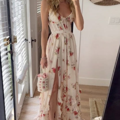 Catherine – Vestito lungo da donna con pizzo