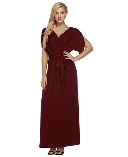 Ann – Elegantes Maxikleid für Damen in Übergrößen