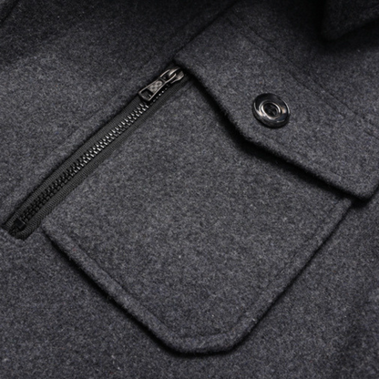 Herren Wintermantel Elegant Zweiteilig – Stilvolle Business- und Freizeitjacke