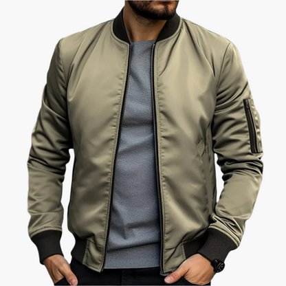 Herren Bomberjacke Übergangsjacke – Moderner Casual-Look für Alltag & Freizeit