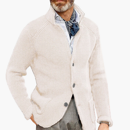 Herren Strickjacke – Klassischer Cardigan für Business & Freizeit, Stilvoller Komfort