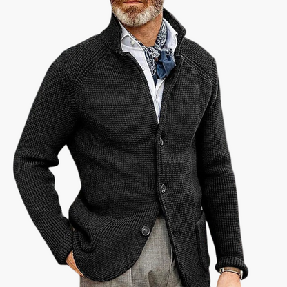 Herren Strickjacke – Klassischer Cardigan für Business & Freizeit, Stilvoller Komfort