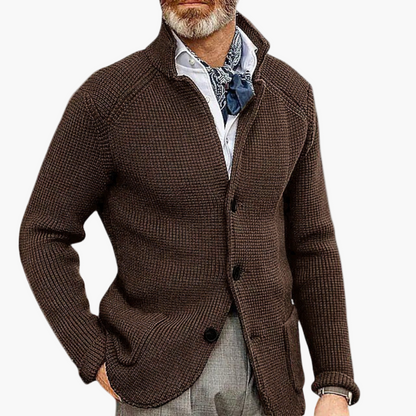 Herren Strickjacke – Klassischer Cardigan für Business & Freizeit, Stilvoller Komfort