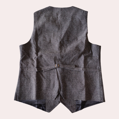 Heren Gilet in Vintage Stijl – Modern Business & Vrijetijds Gilet