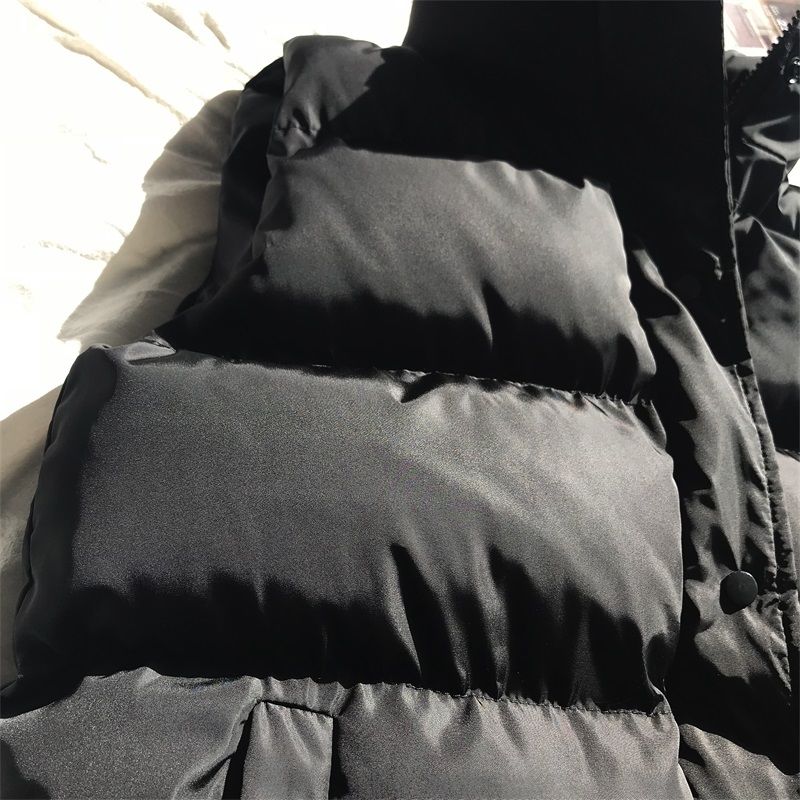 Chaleco acolchado para mujer con cuello alto – Chaqueta de transición de moda para exterior y uso diario