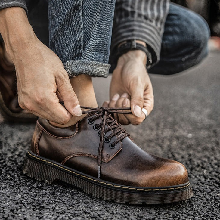 Chaussure à lacets classique pour hommes – Chaussure polyvalente de loisirs pour le quotidien et le bureau