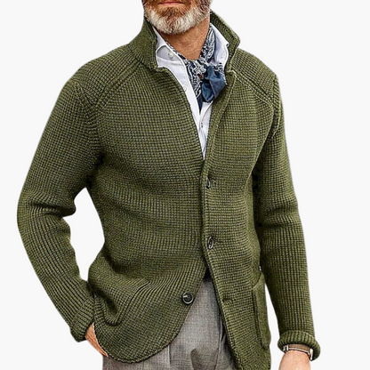 Herren Strickjacke – Klassischer Cardigan für Business & Freizeit, Stilvoller Komfort