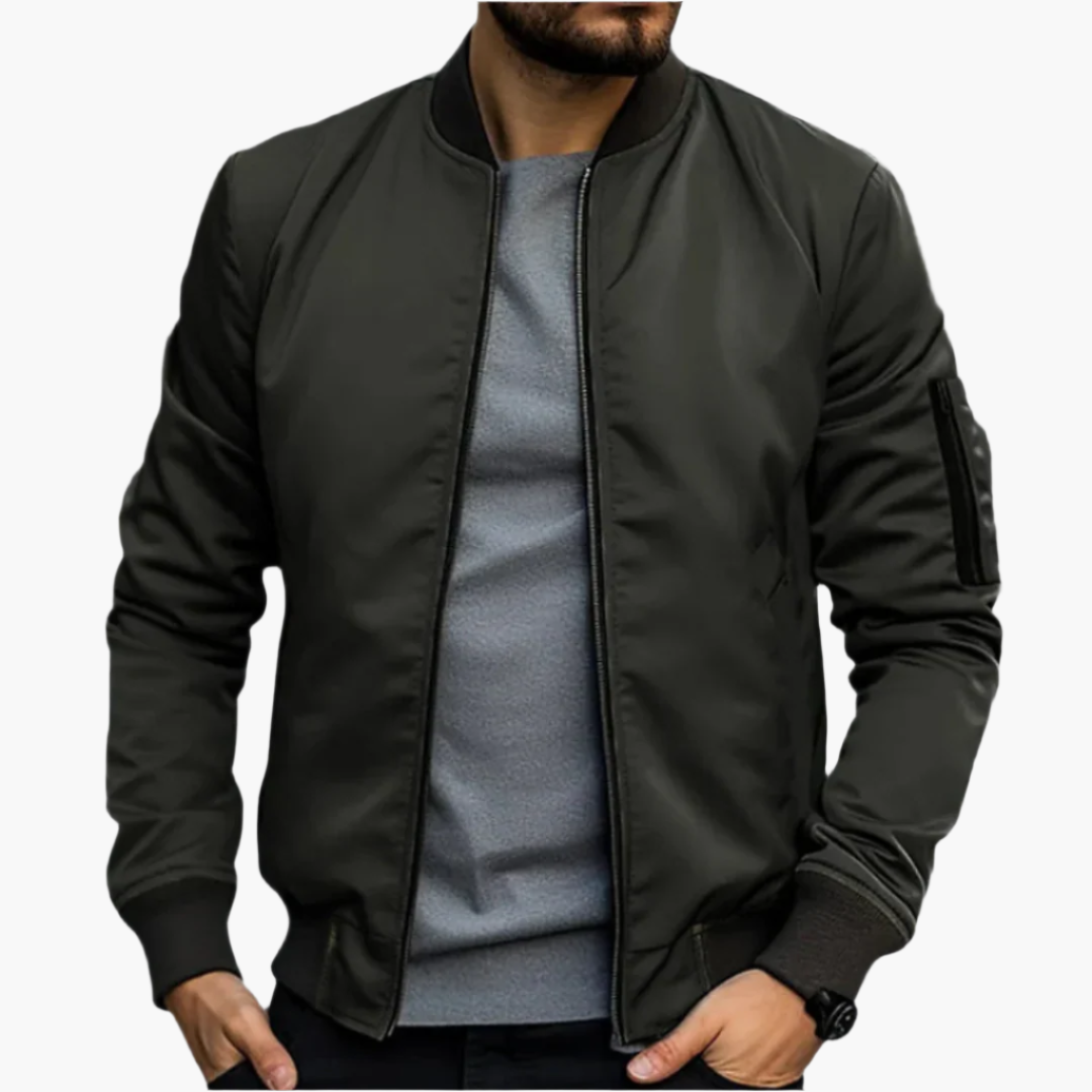 Herren Bomberjacke Übergangsjacke – Moderner Casual-Look für Alltag & Freizeit