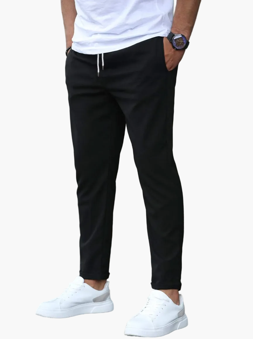 Heren Joggingbroek Slim Fit – Sportief-Elegante Vrijetijdsbroek voor dagelijks gebruik & training