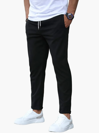 Heren Joggingbroek Slim Fit – Sportief-Elegante Vrijetijdsbroek voor dagelijks gebruik & training