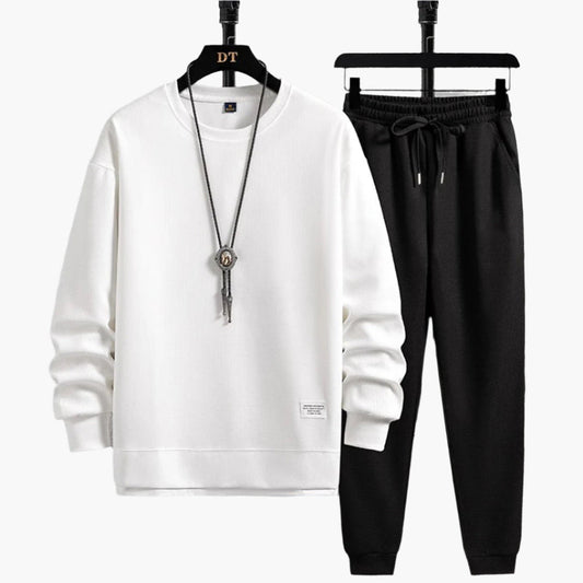 Herren Jogginganzug Set – Modernes Freizeit-Outfit mit Sweater und Jogginghose, ideal für Sport und Entspannung