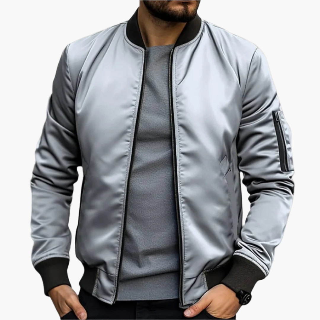 Herren Bomberjacke Übergangsjacke – Moderner Casual-Look für Alltag & Freizeit