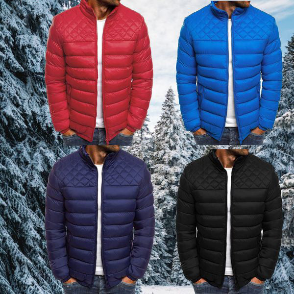 Herren Steppjacke Outdoor Winddicht & Wasserdicht – Sportlicher Allrounder für jede Wetterlage