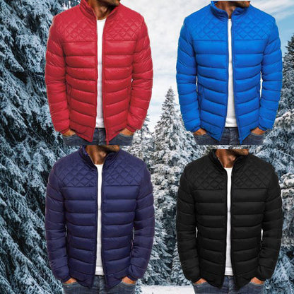 Herren Steppjacke Outdoor Winddicht & Wasserdicht – Sportlicher Allrounder für jede Wetterlage