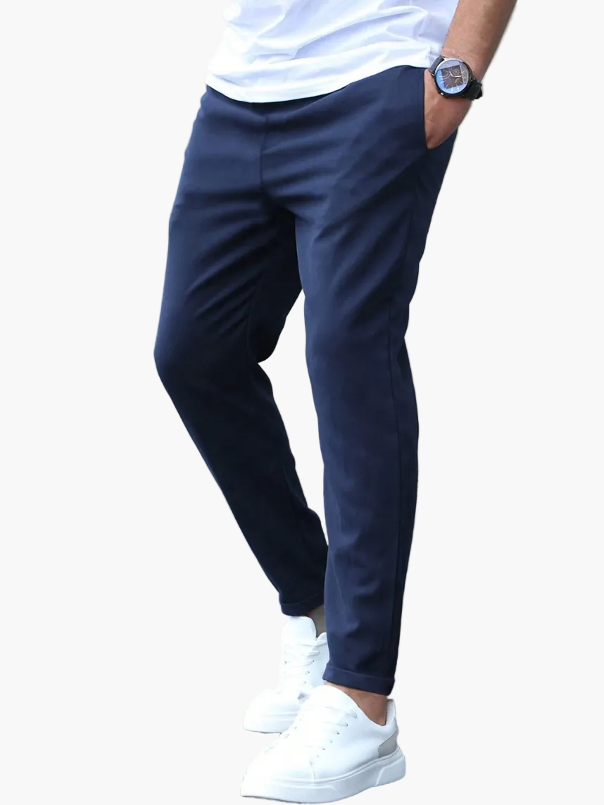 Heren Joggingbroek Slim Fit – Sportief-Elegante Vrijetijdsbroek voor dagelijks gebruik & training