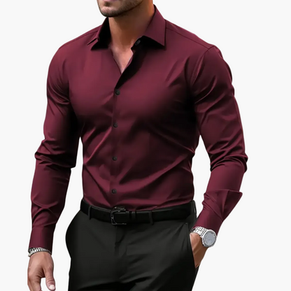 Camisa business casual para hombre – Estilo clásico para oficina y uso diario
