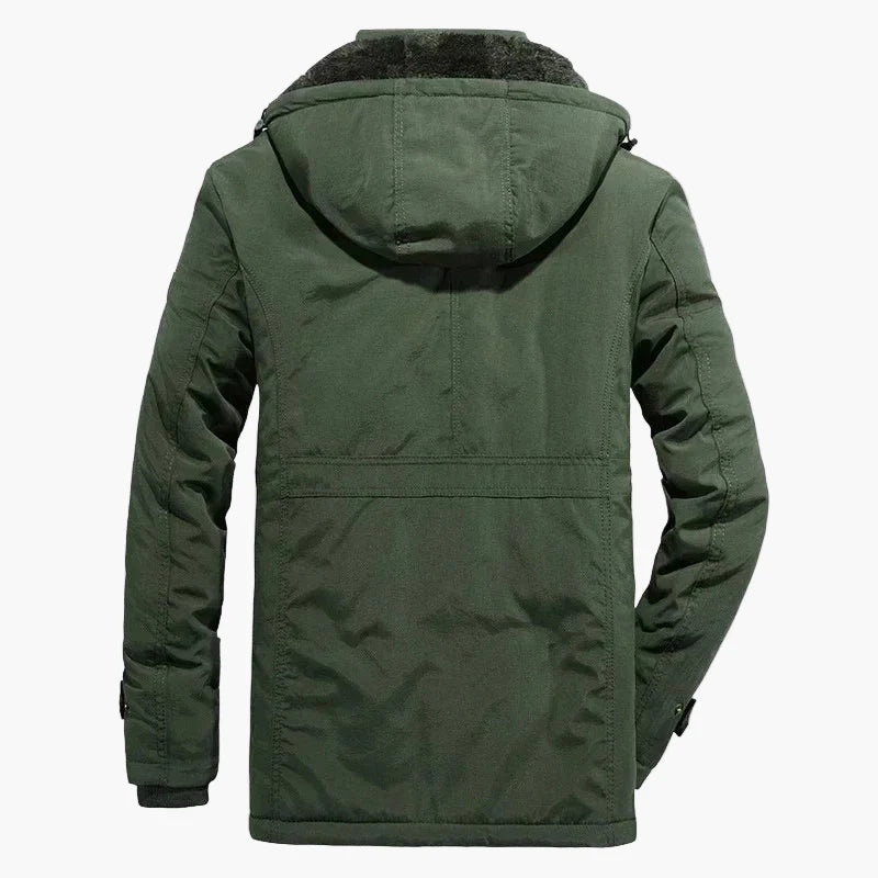Herren Winterjacke Outdoor Parka mit Kapuze – Robuster Freizeitmantel für kalte Tage