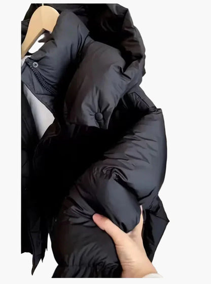 Damen Steppjacke Winter Kapuzenjacke Warm Gepolstert Freizeit Outdoor