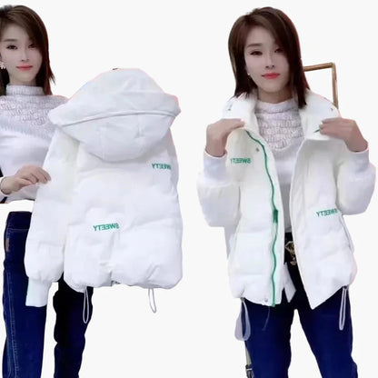 Chaqueta acolchada para mujer con capucha – Moderna, cálida y cómoda para el día a día y el ocio