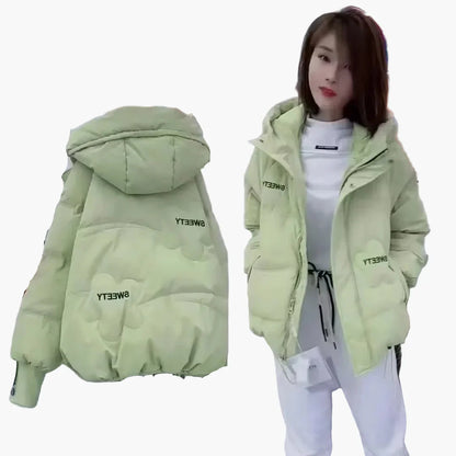 Chaqueta acolchada para mujer con capucha – Moderna, cálida y cómoda para el día a día y el ocio