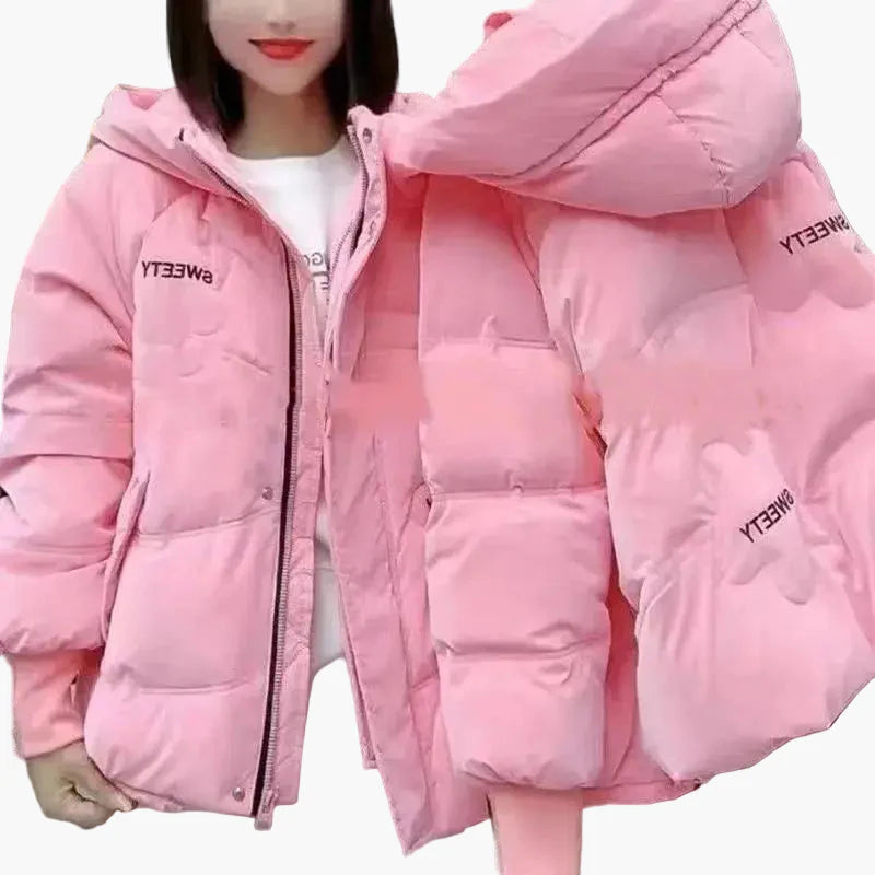 Chaqueta acolchada para mujer con capucha – Moderna, cálida y cómoda para el día a día y el ocio