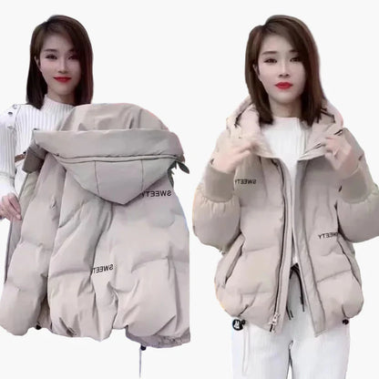 Chaqueta acolchada para mujer con capucha – Moderna, cálida y cómoda para el día a día y el ocio