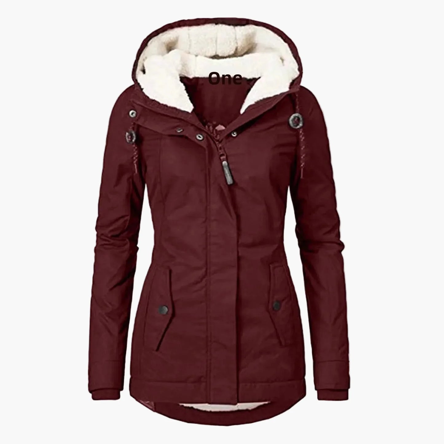 Damen Winterjacke mit Kapuze – Modischer Parka für kalte Tage, urbaner Stil, vielseitig