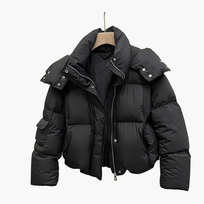 Damernas korta vinter quiltade jacka – Moderiktig övergångsjacka för vardag och fritid