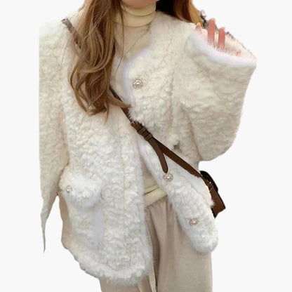 Dam Vinterjacka i avslappnad streetstil – Moderiktig look för vardag och fritid