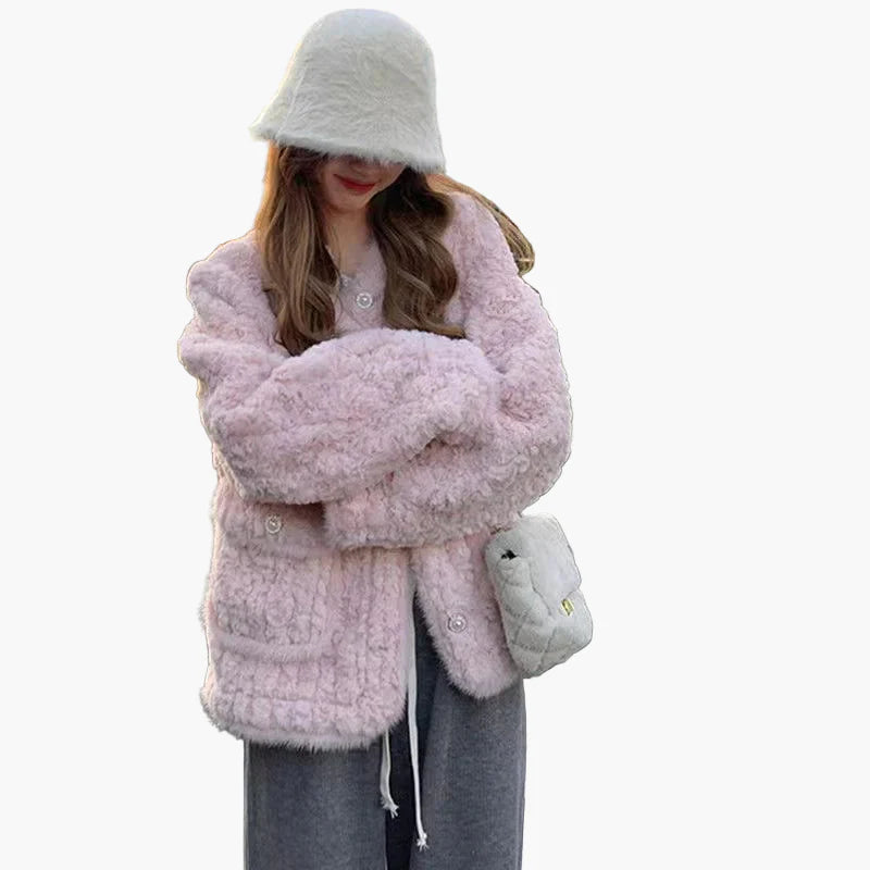 Dam Vinterjacka i avslappnad streetstil – Moderiktig look för vardag och fritid