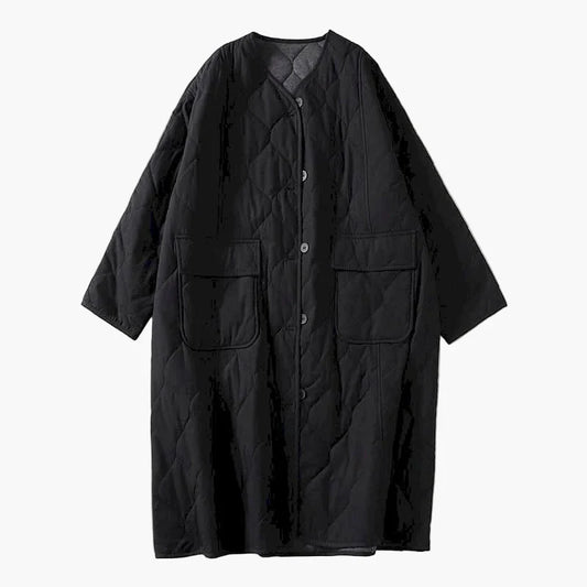 Cappotto imbottito da donna da mezza stagione con tasche – Comfort casual per tutti i giorni e tempo libero