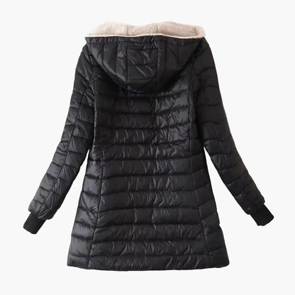 Damen Winter Steppjacke mit Kapuze – Modisch & Warm für Alltag und Freizeit