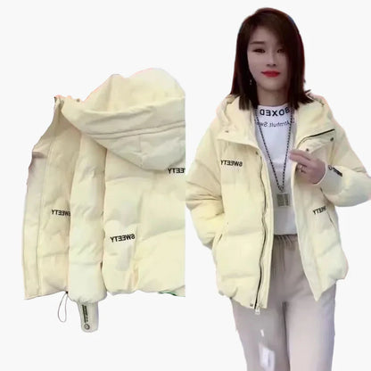 Chaqueta acolchada para mujer con capucha – Moderna, cálida y cómoda para el día a día y el ocio