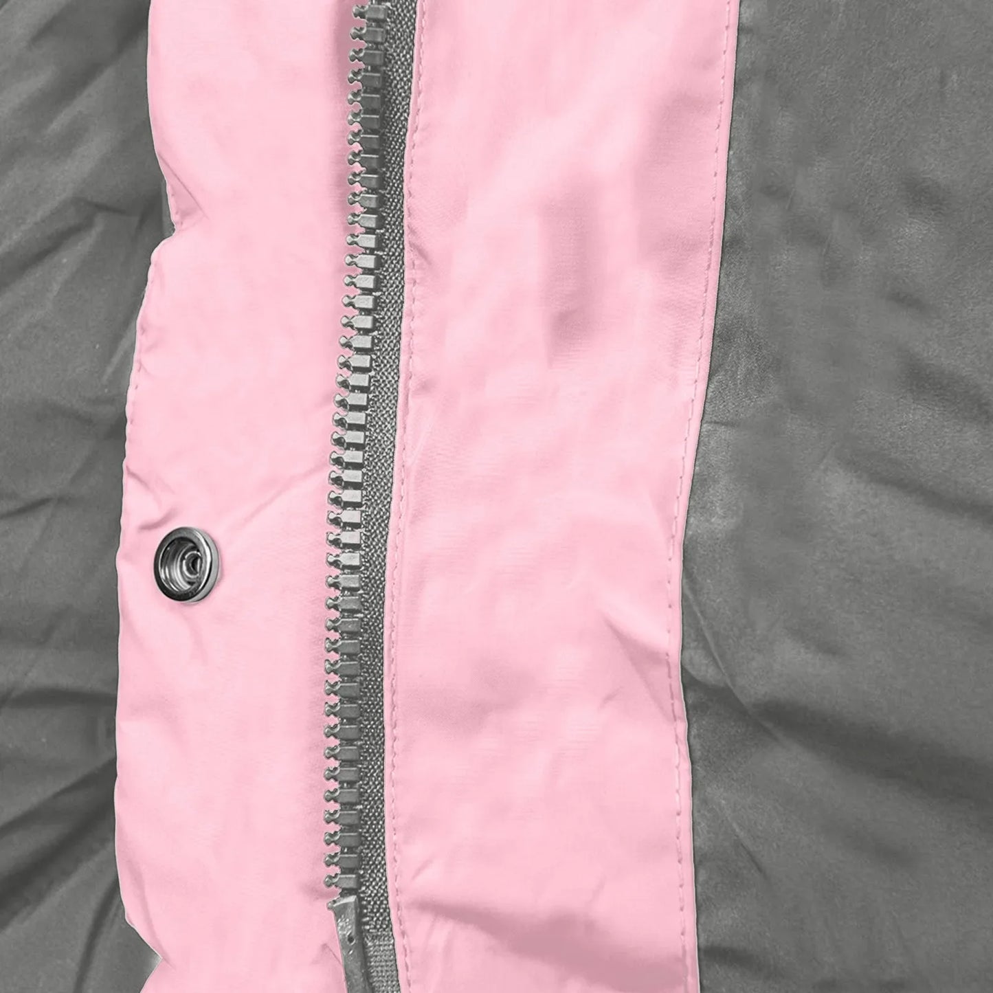 Abrigo de invierno acolchado para mujer con capucha – Chaqueta acolchada larga y cortavientos para día a día y ocio