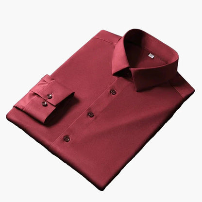 Chemise business décontractée pour hommes – Classique, look élégant pour bureau & quotidien