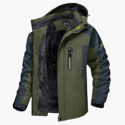 Herren Winter Outdoorjacke – Warm, Winddicht & Wasserabweisend für Alltag und Freizeit