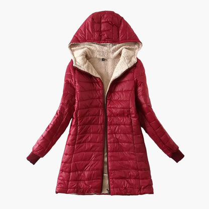 Damen Winter Steppjacke mit Kapuze – Modisch & Warm für Alltag und Freizeit