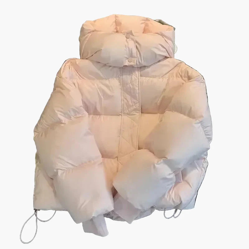 Damen Steppjacke Winter Kapuzenjacke Warm Gepolstert Freizeit Outdoor