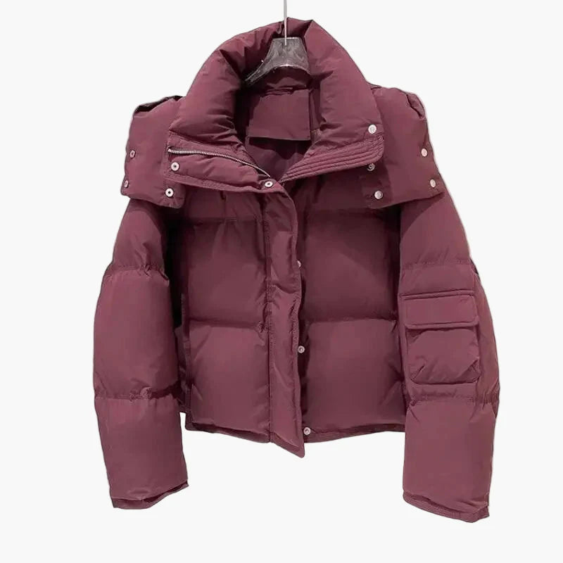 Damernas korta vinter quiltade jacka – Moderiktig övergångsjacka för vardag och fritid