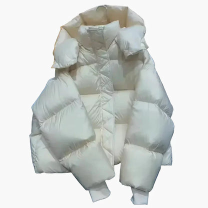 Damen Steppjacke Winter Kapuzenjacke Warm Gepolstert Freizeit Outdoor