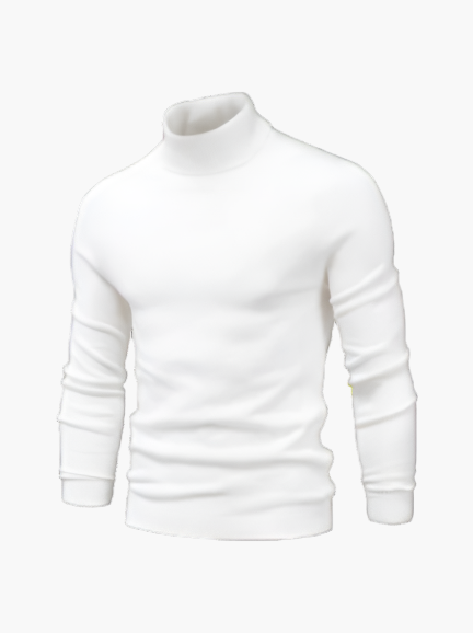 Herren Rollkragenpullover Modern Elegant für Alltag und Business