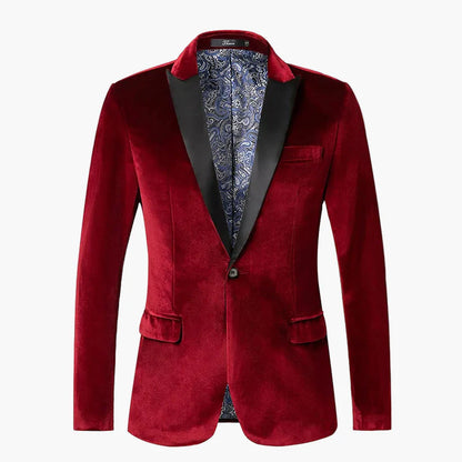 Herren Smoking Sakko – Elegante Ein-Knopf-Jacke für festliche Anlässe & Abendmode