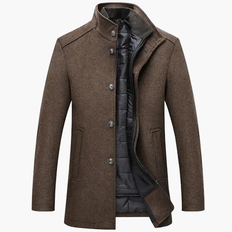 Herren Winter Mantel Klassisch Modern Freizeit Business Jacke