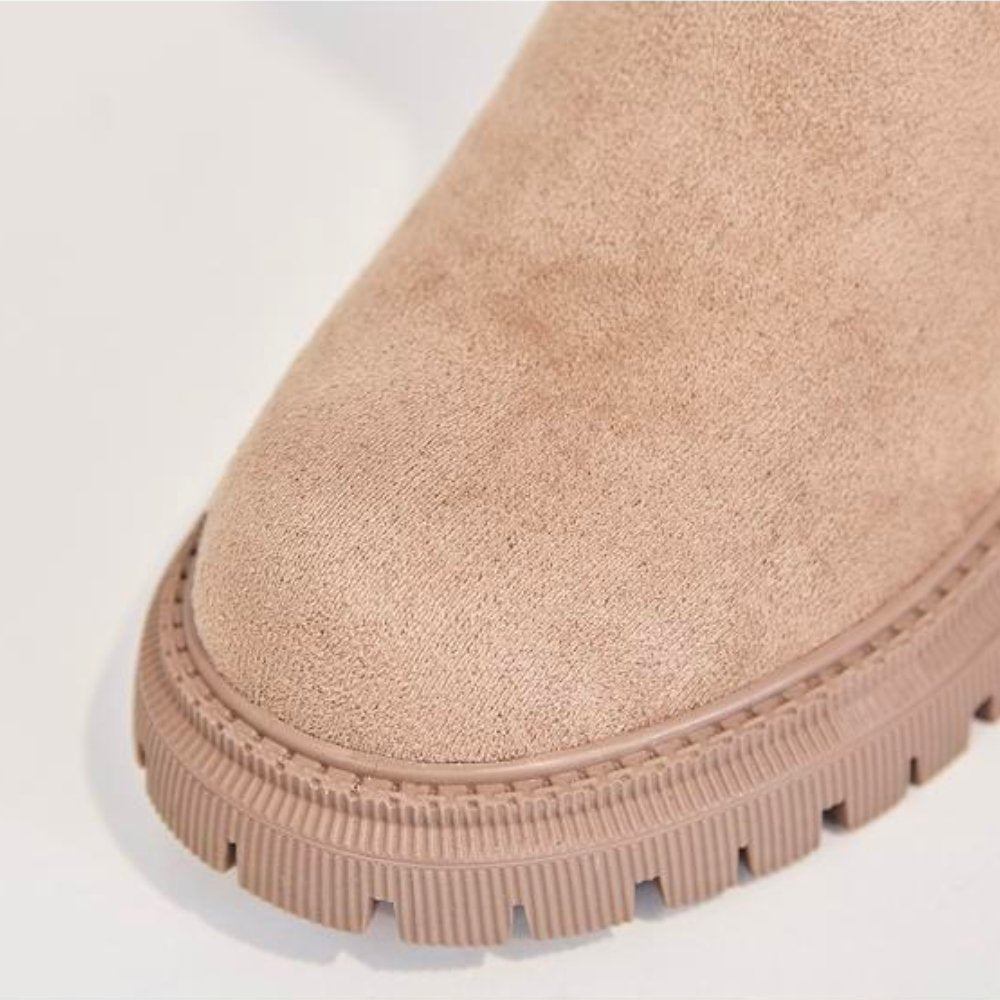 Botas de invierno para mujer con forro cálido – Botas outdoor de moda para días fríos