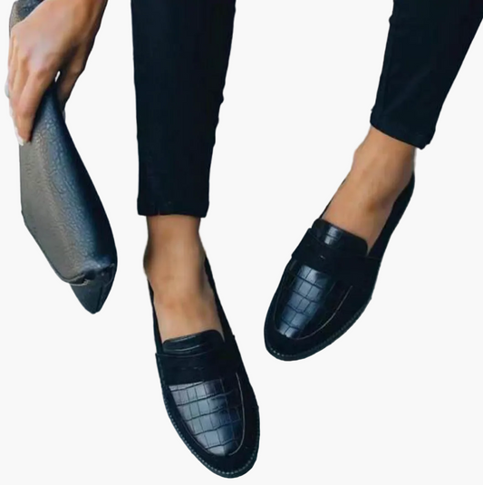 Dam business loafers – Eleganta klassiska slip-ons för kontor och vardag