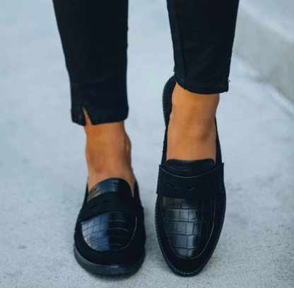 Dam business loafers – Eleganta klassiska slip-ons för kontor och vardag
