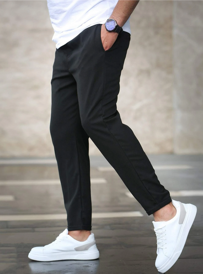 Heren Joggingbroek Slim Fit – Sportief-Elegante Vrijetijdsbroek voor dagelijks gebruik & training