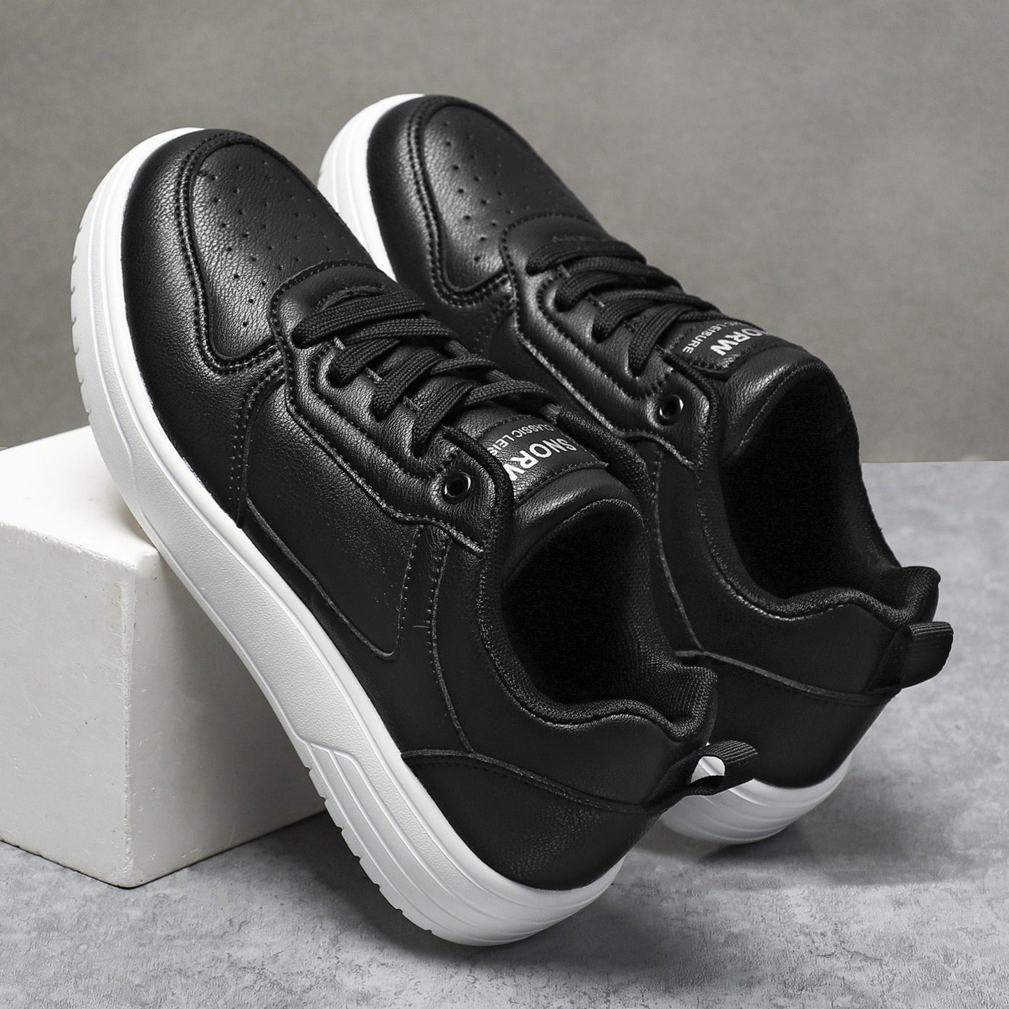 Colin – Scarpe da uomo in pelle vegetale di puro bianco